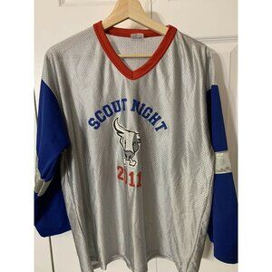 San Antonio Rampage Hockey Jersey Boys Sz Large Shirt‎ Scout Night 2011